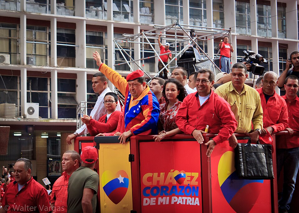 Venezuela's Hugo Rafael Chávez Frias.