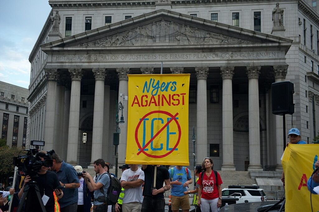 NYers against ICE protest