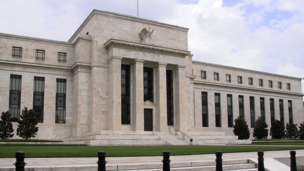The Federal Reserve headquarters in Washington, DC