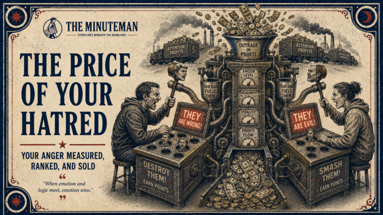 attention economy political division hate politics