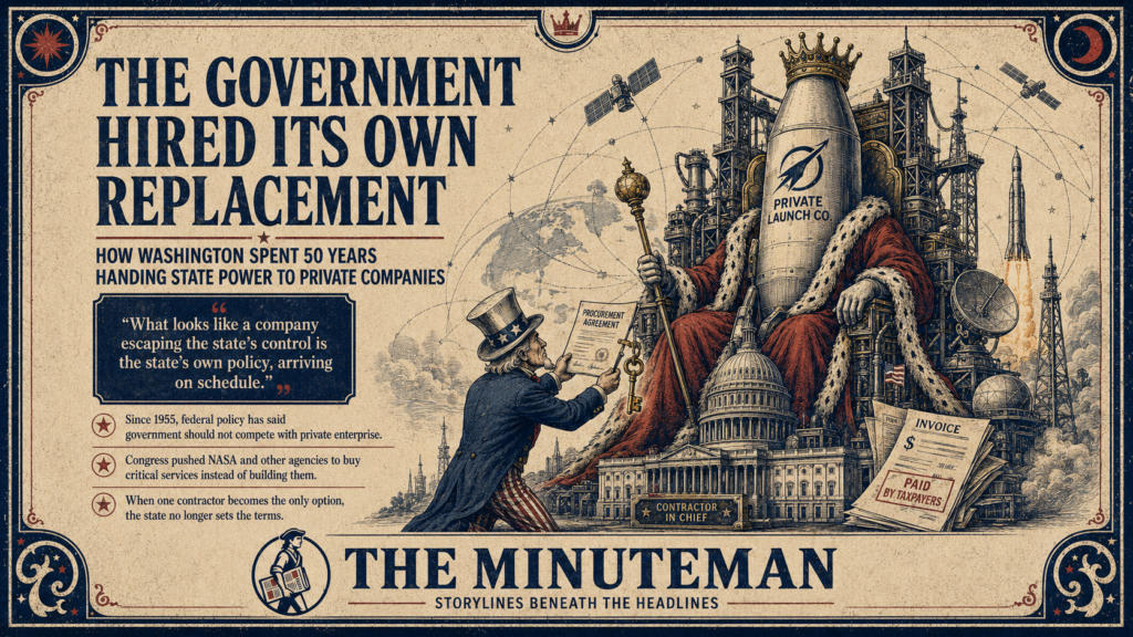 The Government Hired Its Own Replacement: How Government Privatization Hollowed Out American Power